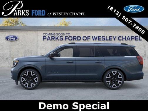 Stone Blue Metallic 2026 Ford Expedition Max Platinum