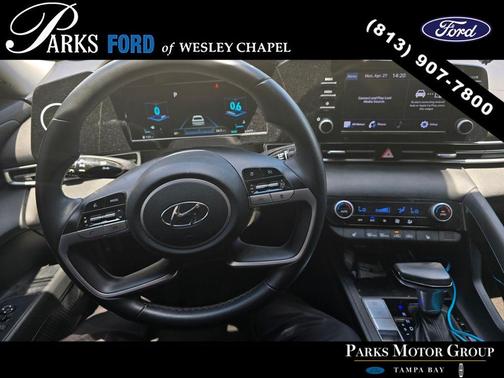Intense Blue 2021 Hyundai ELANTRA SEL