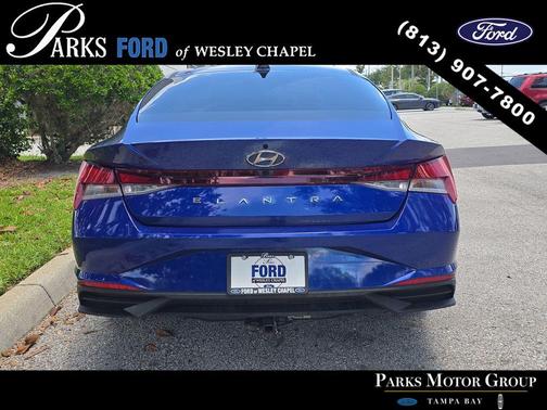 Intense Blue 2021 Hyundai ELANTRA SEL