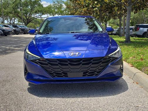 Intense Blue 2021 Hyundai ELANTRA SEL