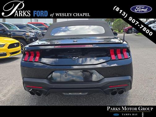 Shadow Black 2025 Ford Mustang EcoBoost Premium