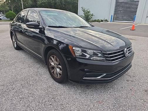 Black 2016 Volkswagen Passat 1.8T S