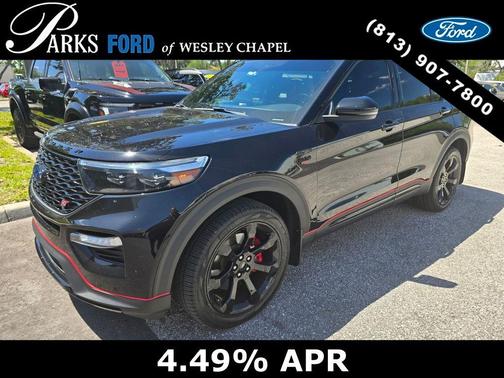 Black Metallic 2024 Ford Explorer ST