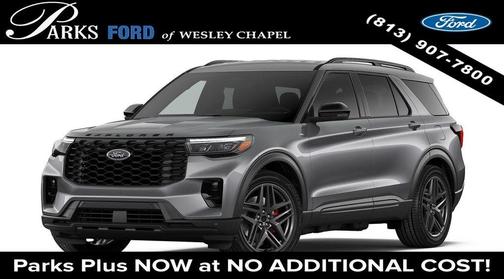 Carbonized Gray Metallic 2026 Ford Explorer ST-Line