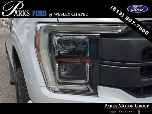 White Metallic 2021 Ford F-150 Lariat