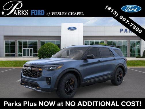 Vapor Blue Metallic 2026 Ford Explorer Tremor