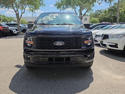 Agate Black Metallic 2025 Ford F-150 STX