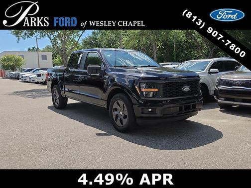 Agate Black Metallic 2025 Ford F-150 STX