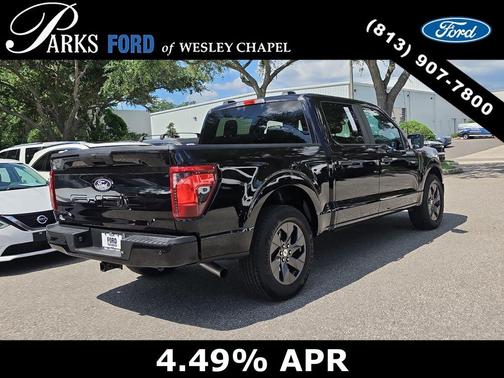 Agate Black Metallic 2025 Ford F-150 STX
