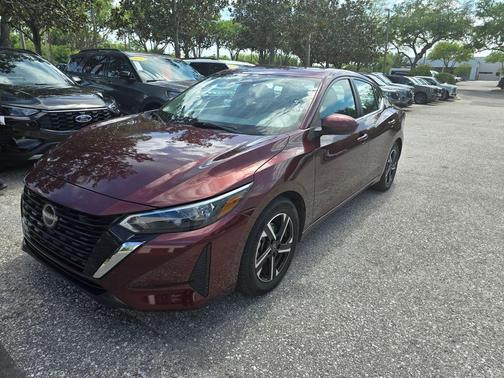 Rosewood Metallic 2024 Nissan Sentra SV