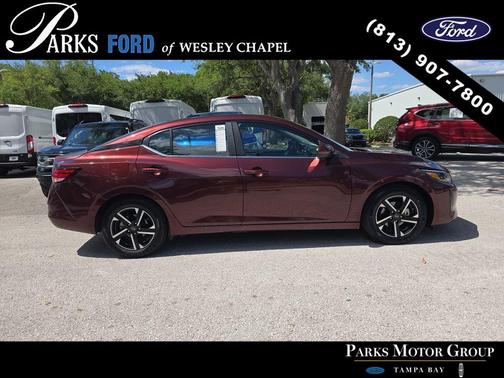 Rosewood Metallic 2024 Nissan Sentra SV