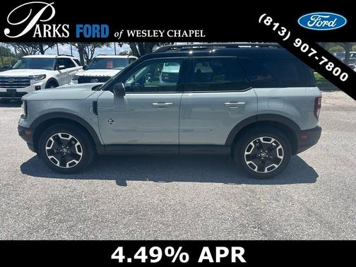 Cactus Green / Gray 2024 Ford Bronco Sport Outer Banks