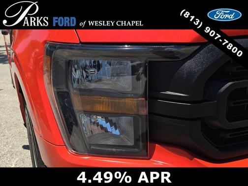 Orange 2023 Ford F-150 XL