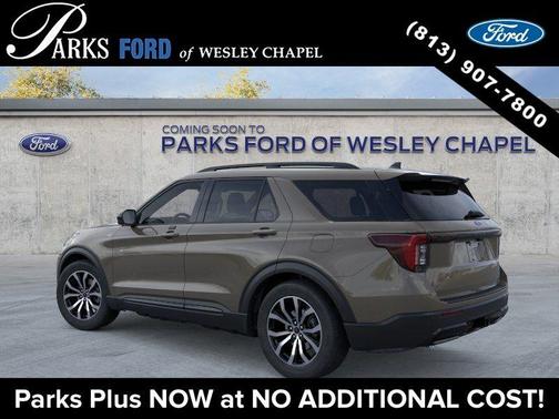 Gray 2026 Ford Explorer ST-Line