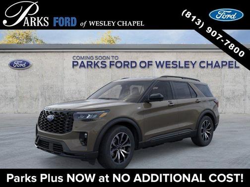 Gray 2026 Ford Explorer ST-Line