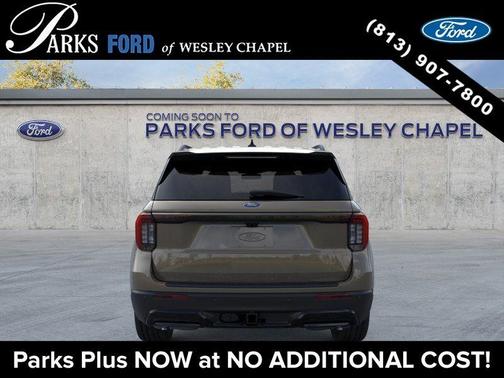 Gray 2026 Ford Explorer ST-Line