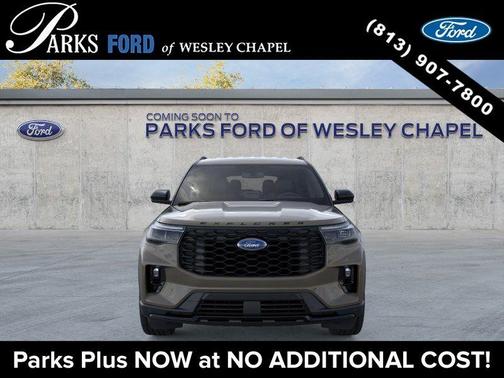 Gray 2026 Ford Explorer ST-Line