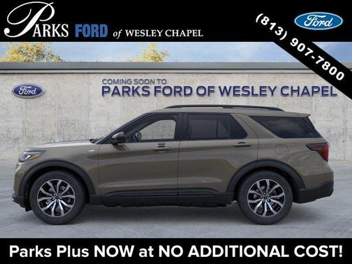 Gray 2026 Ford Explorer ST-Line