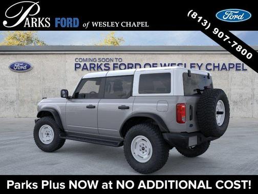 Avalanche Gray 2026 Ford Bronco Heritage Edition