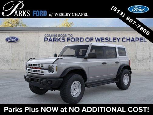 Avalanche Gray 2026 Ford Bronco Heritage Edition