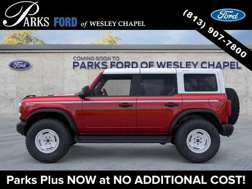 Ruby Red Metallic Tinted Clearcoat 2026 Ford Bronco Heritage Edition