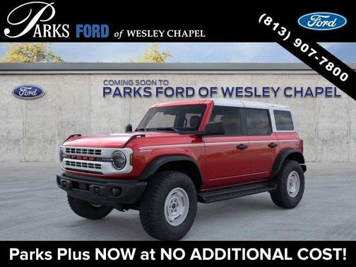 Ruby Red Metallic Tinted Clearcoat 2026 Ford Bronco Heritage Edition