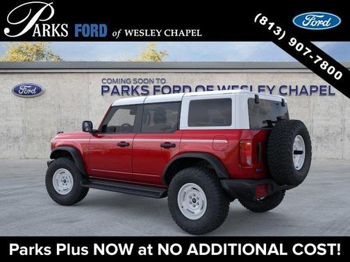 Ruby Red Metallic Tinted Clearcoat 2026 Ford Bronco Heritage Edition