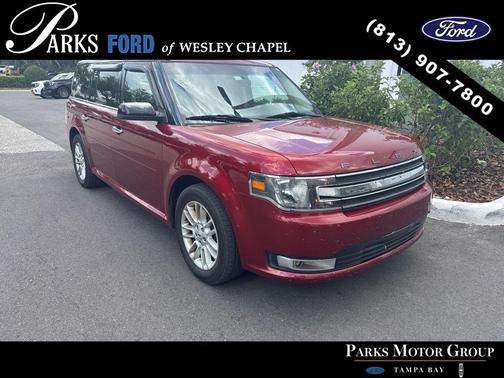 Ruby Red Metallic 2016 Ford Flex SEL