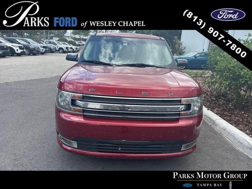 Ruby Red Metallic 2016 Ford Flex SEL