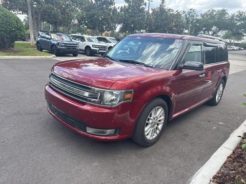 Ruby Red Metallic 2016 Ford Flex SEL