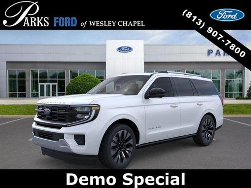 Star White 2026 Ford Expedition Platinum