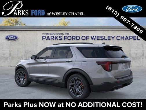 Carbonized Gray Metallic 2026 Ford Explorer ST-Line