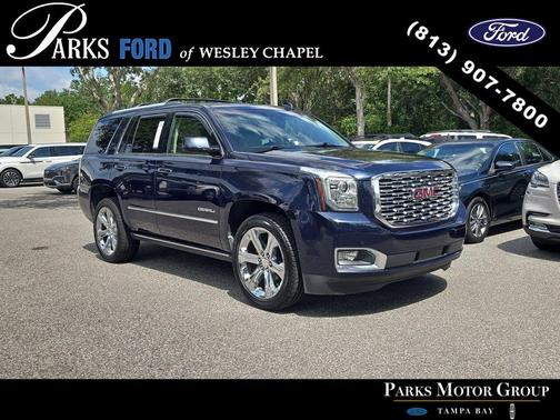 Dark Sapphire Blue Metallic 2019 GMC Yukon Denali