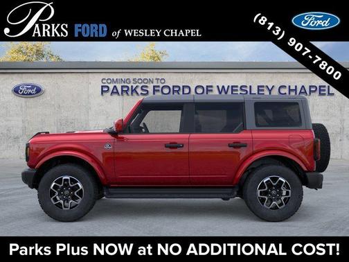 Ruby Red Metallic Tinted Clearcoat 2026 Ford Bronco Outer Banks