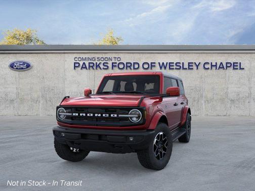 Ruby Red Metallic Tinted Clearcoat 2026 Ford Bronco Outer Banks
