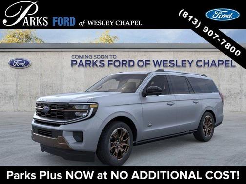 Glacier Gray Metallic 2026 Ford Expedition Max King Ranch