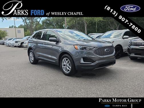 Gray Metallic 2024 Ford Edge SEL