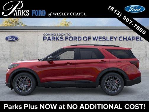 Rapid Red Metallic Tinted Clearcoat 2026 Ford Explorer ST