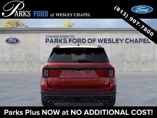 Rapid Red Metallic Tinted Clearcoat 2026 Ford Explorer ST