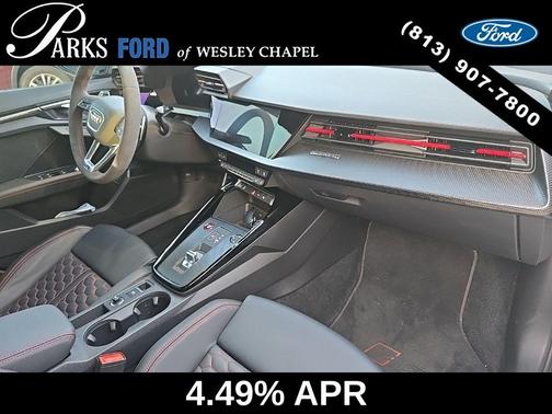 Glacier White Metallic 2024 Audi RS 3 2.5T