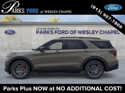 Gray 2026 Ford Explorer ST