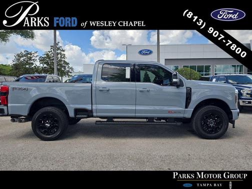 Gray Metallic 2025 Ford F-250 Lariat
