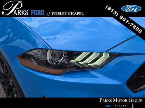 Grabber Blue 2022 Ford Mustang GT Premium