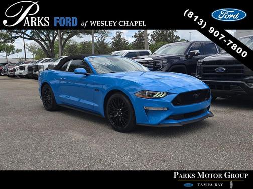 Grabber Blue 2022 Ford Mustang GT Premium