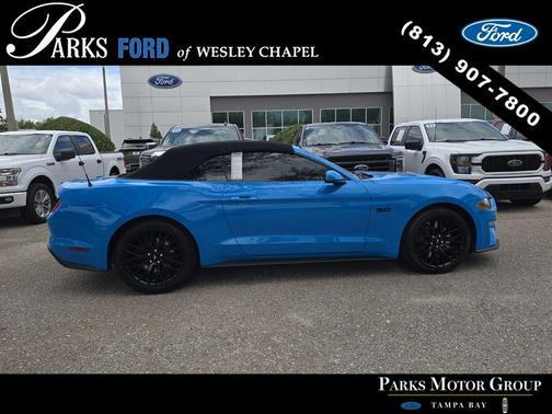 Grabber Blue 2022 Ford Mustang GT Premium