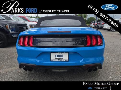 Grabber Blue 2022 Ford Mustang GT Premium