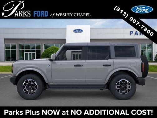 Avalanche Gray 2026 Ford Bronco Outer Banks