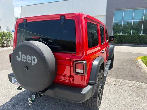 Firecracker Red Clearcoat 2023 Jeep Wrangler Sport