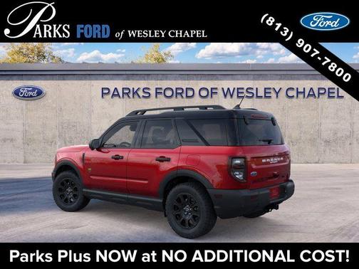 Ruby Red Metallic Tinted Clearcoat 2026 Ford Bronco Sport Badlands