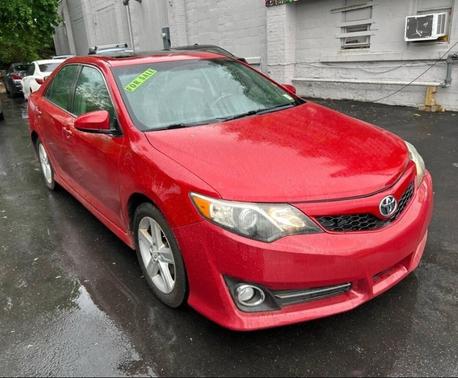Barcelona Red Metallic 2012 Toyota Camry SE